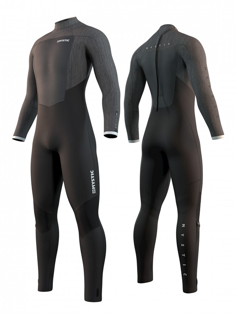 MYSTIC Majestic Fullsuit 5/3mm Bzip<BR> BLACK 1