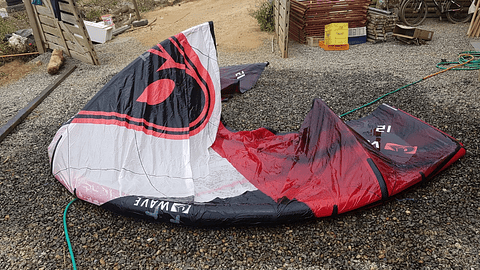 Pack Kite Airush 9M y 12M + Barra