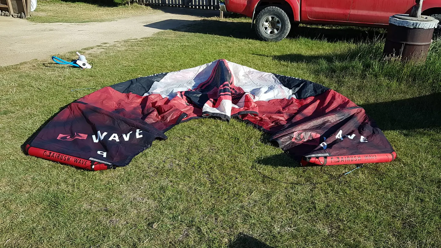 Pack Kite Airush 9M y 12M + Barra 3