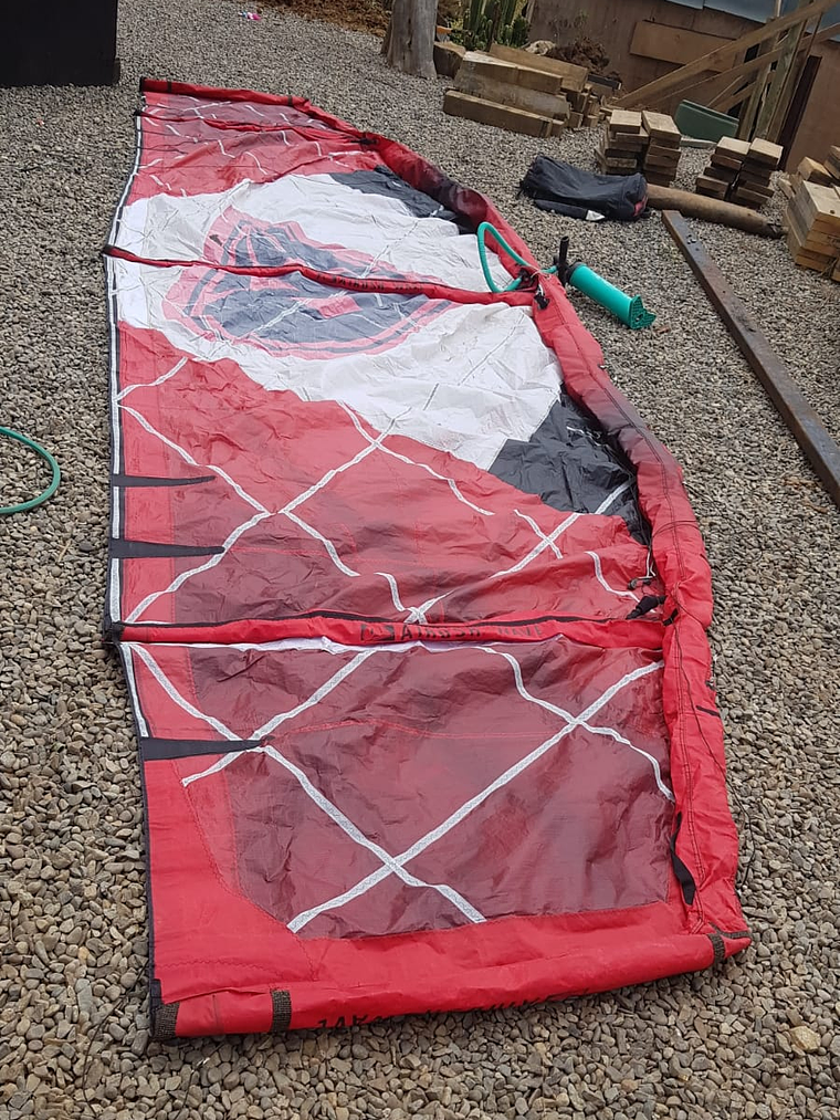 Pack Kite Airush 9M y 12M + Barra 6