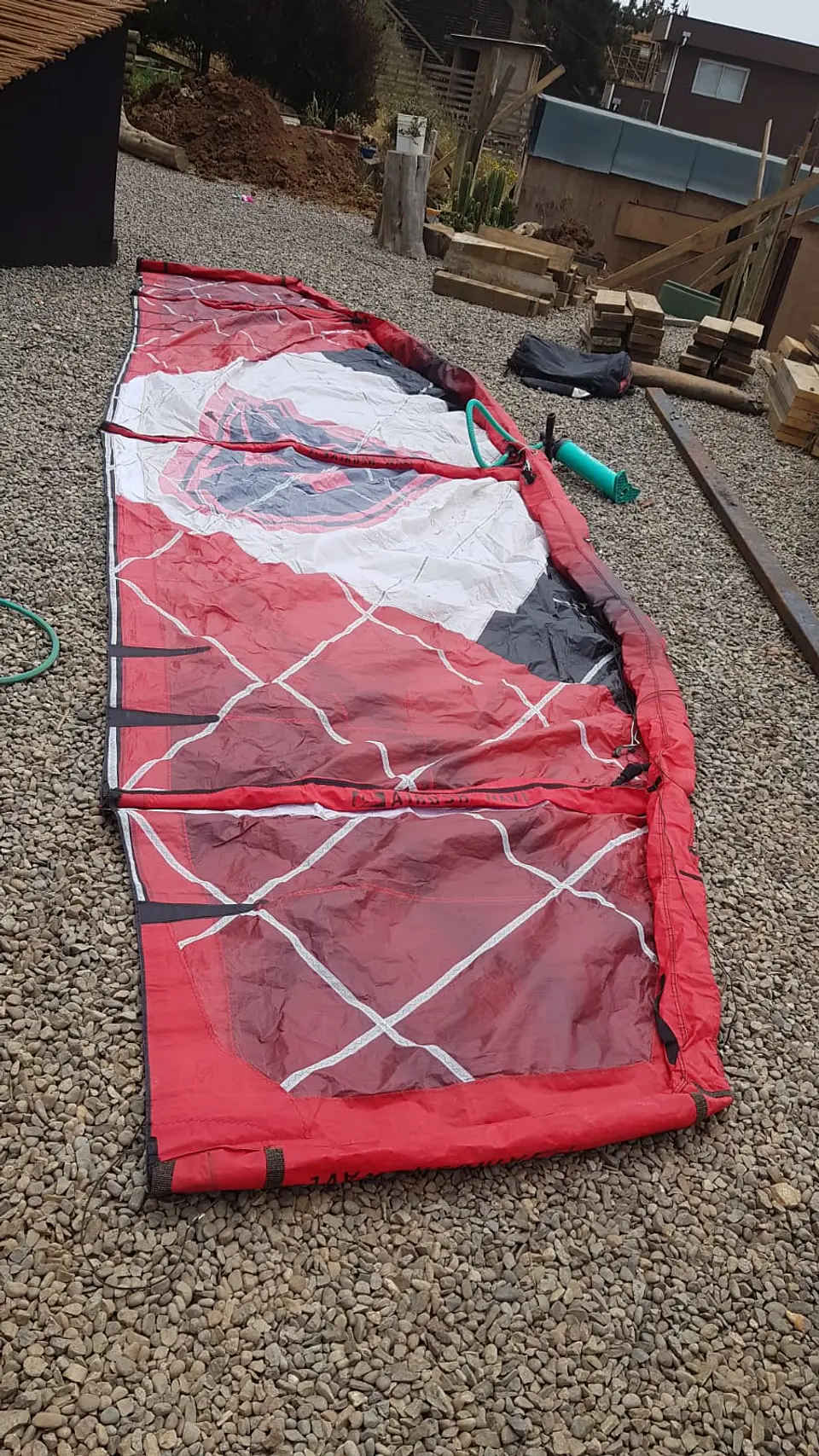 Pack Kite Airush 9M y 12M + Barra 6