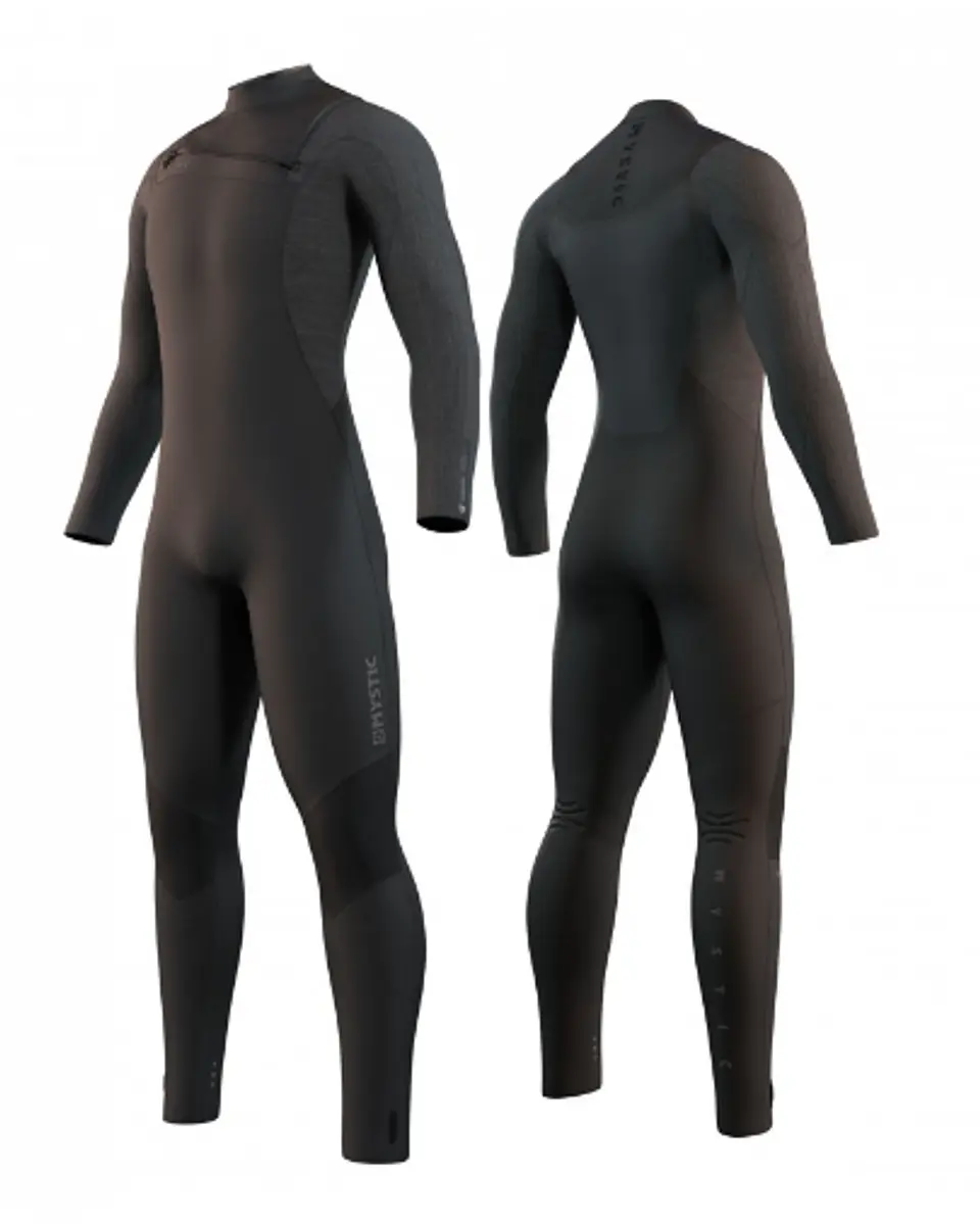 MYSTIC Majestic Fullsuit 4/3mm Fzip <BR> BLACK 1