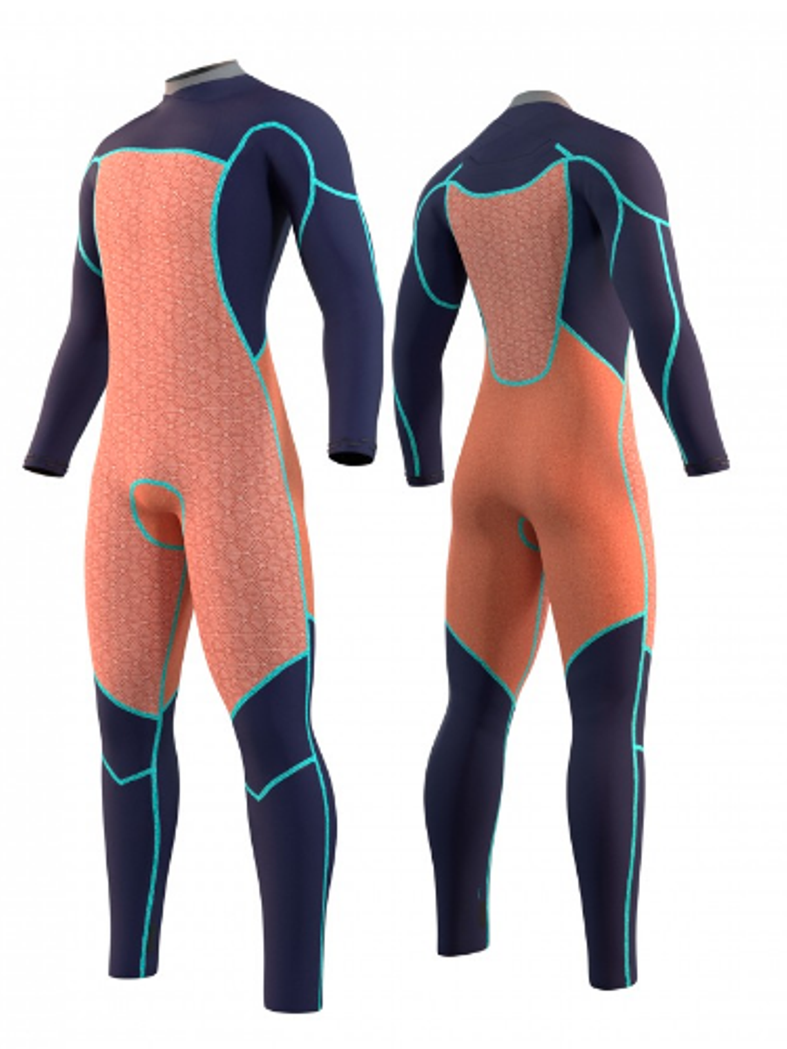 MYSTIC Majestic Fullsuit 4/3mm Fzip <BR> BLACK 3