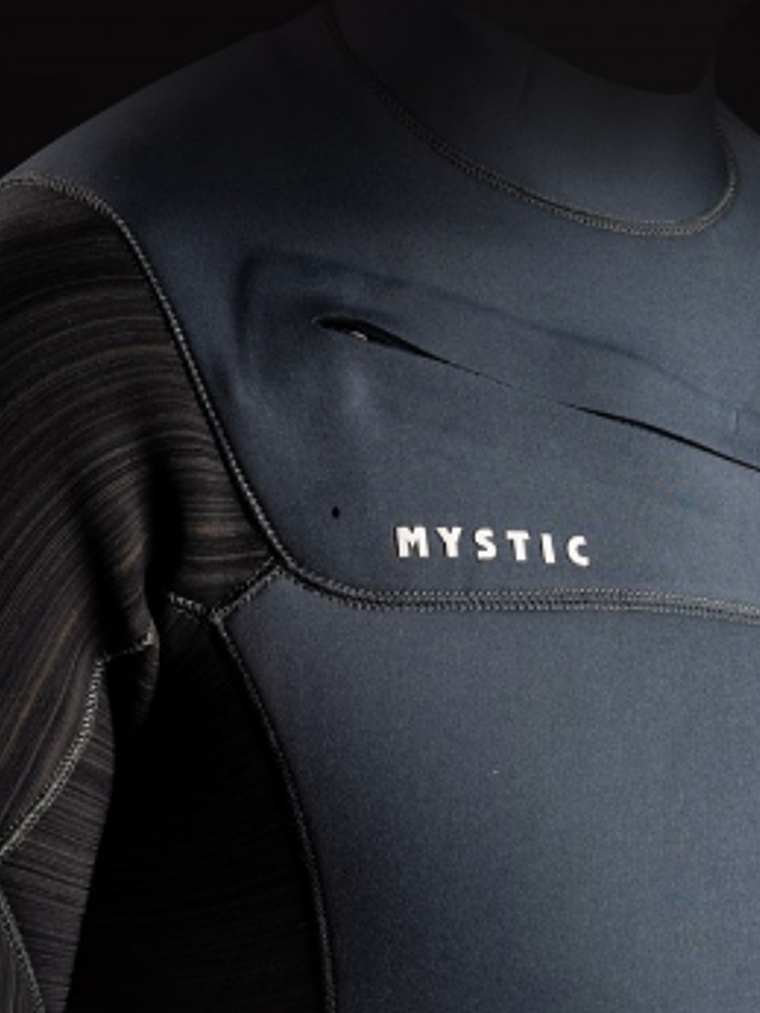 MYSTIC Majestic Fullsuit 4/3mm Fzip <BR> BLACK 4