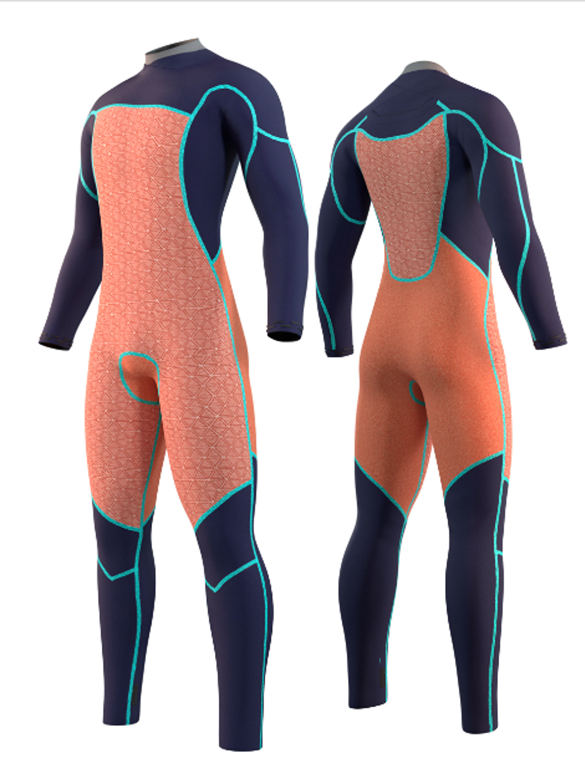 MYSTIC Majestic Fullsuit 5/4mm Fzip <BR> DARK GREY 2