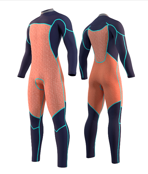 MYSTIC Majestic Fullsuit 5/4mm Fzip <BR> DARK GREY