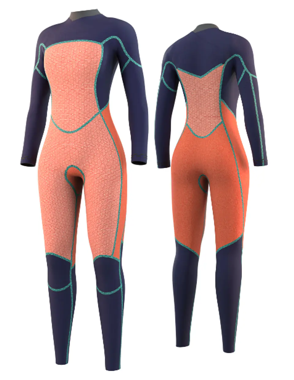 MYSTIC Jayde Fullsuit 5/4mm Double Fzip Women  2