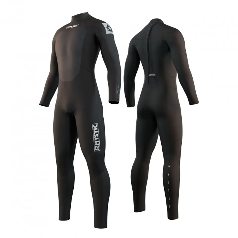 MYSTIC Star Fullsuit 5/3mm Bzip <BR> BLACK 1