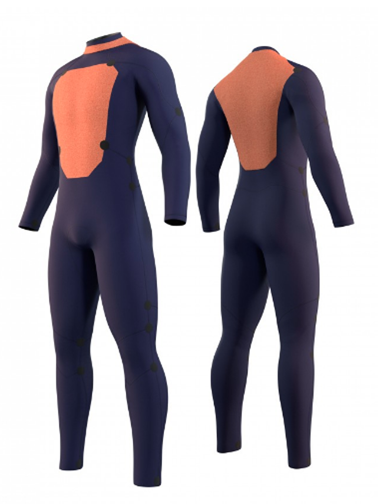 MYSTIC Star Fullsuit 5/3mm Bzip <BR> BLACK 4