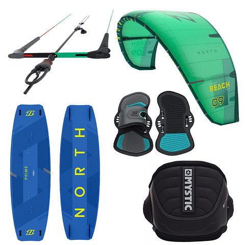 Pack Kitesurf Principiante NORTH <BR>  <p><strike>$2.303.900</strike></p>