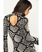 Shyanne Women's Snake Print Jacquard Dress  - thumbnail 5