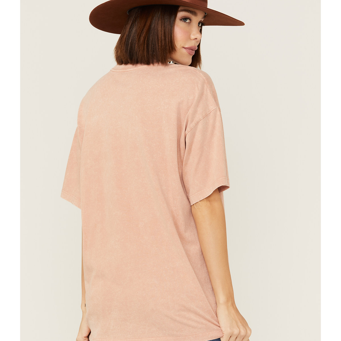 Cleo + Wolf Women's Bad Decisions Oversized Graphic Tee 3