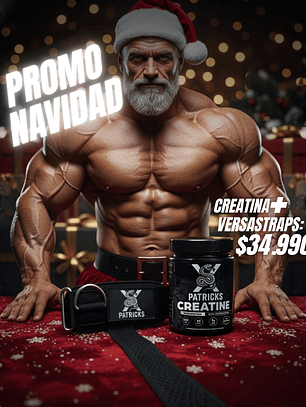 Creatina + Black Versa Straps