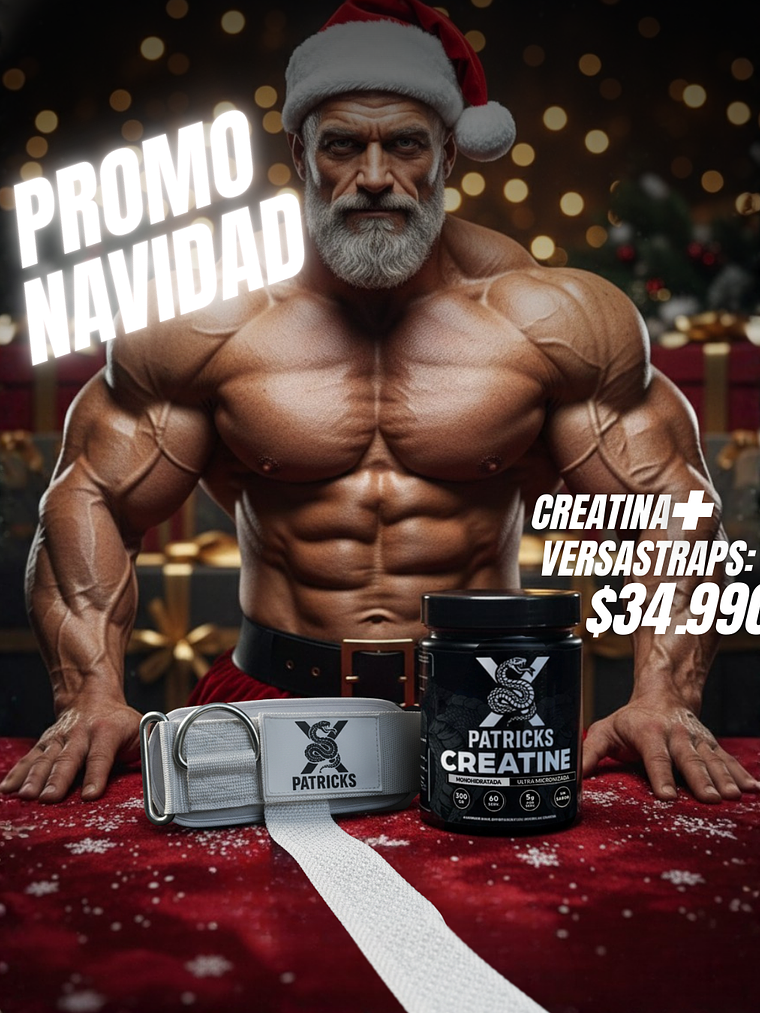 Creatina + White Versa Straps 1