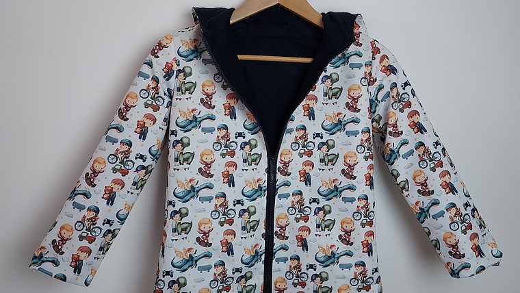 Patrón Chaqueta Infantil Talla de la 2 a la 8 años 5