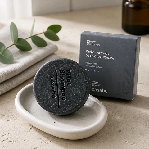     Shampoo Carbon activado Anticaspa
