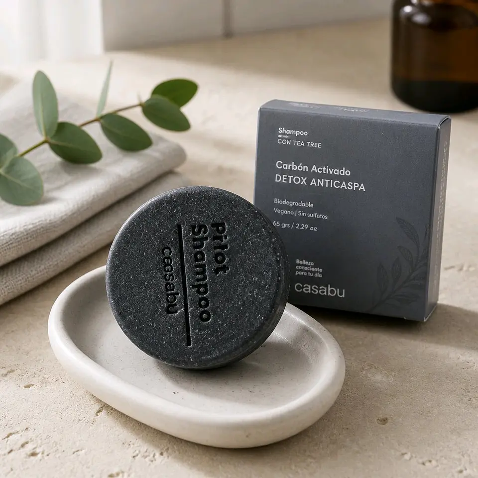     Shampoo Carbon activado Anticaspa 1