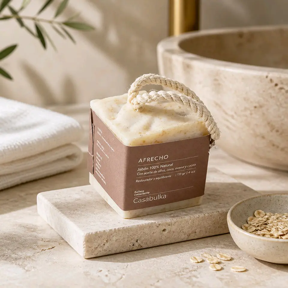 Jabón Medicinal Exfoliante + Afrecho 1
