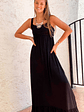 VESTIDO NEGRO ELASTICO FRAN - Miniatura 2