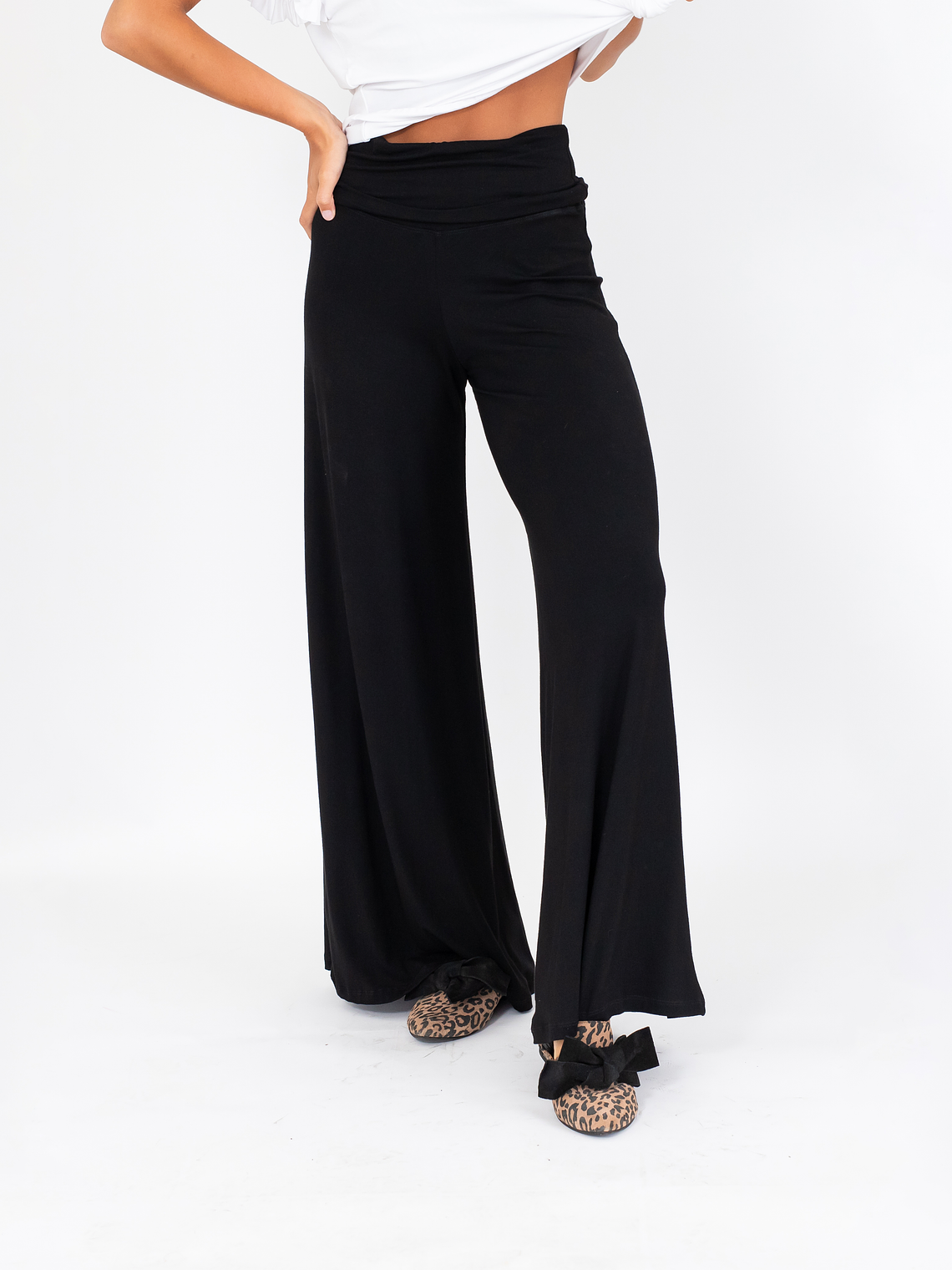 PANTALON PALAZZO NEGRO 1