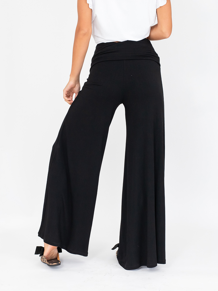 PANTALON PALAZZO NEGRO 3