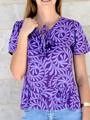 Blusa Catalina  Lila