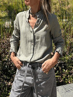 Blusa Maria Verde Musgo