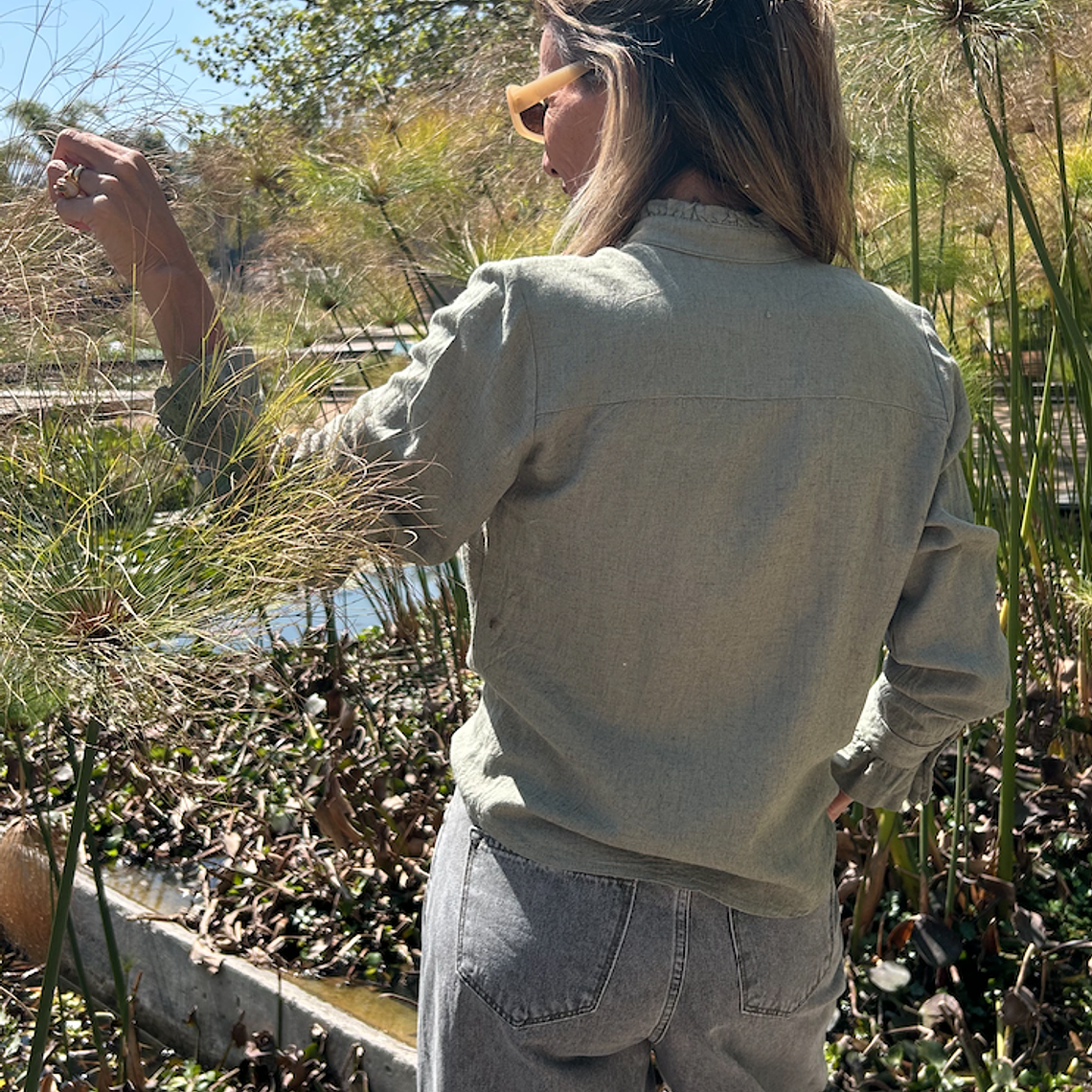 Blusa Maria Verde Musgo 4