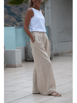 Pantalon Luciana Beige