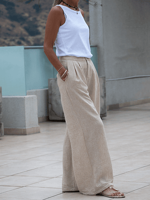 Pantalon Luciana Beige