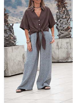 Pantalon  Luciana Gris