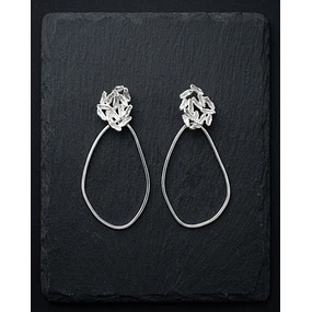 Aros Fronda - Plata 950