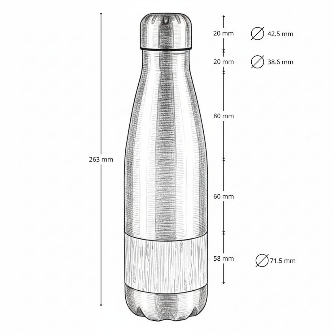 Botella ESTOCOLMO no son de sublimación 8