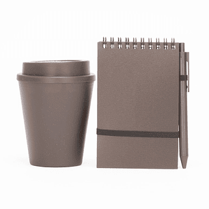 Set KAUAI: Mug, Libreta A6, Bolígrafo y Caja