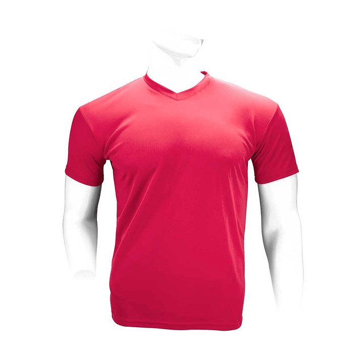 Polera Manga Corta Poliéster Hombre 4