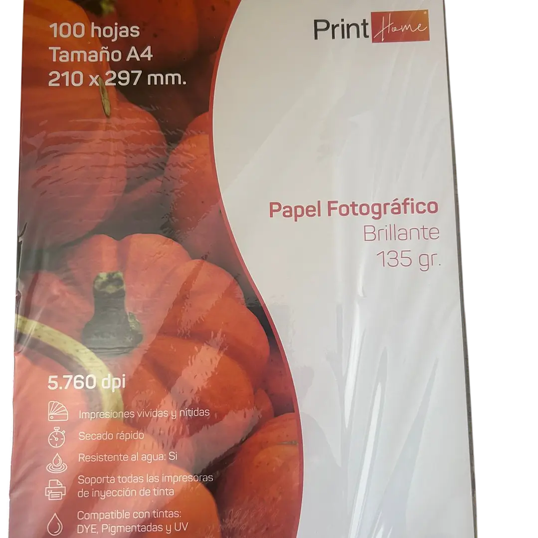 PAPEL FOTOGRAFICO 135 GRS A4 100 HOJAS 1