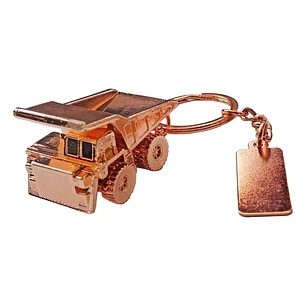 Llavero Camion Minero Cobre
