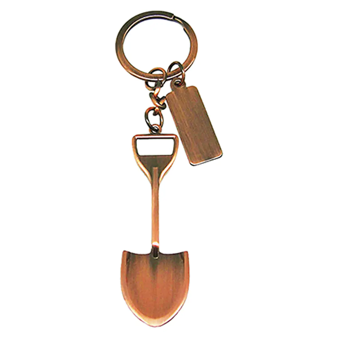 Llavero Pala Minera Encobrizado  1