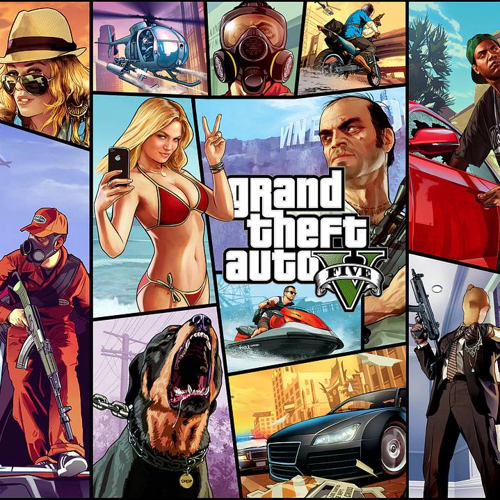 Mouse Pad Gamer 300x700x4MM PERSONALIZADO GTA V 1