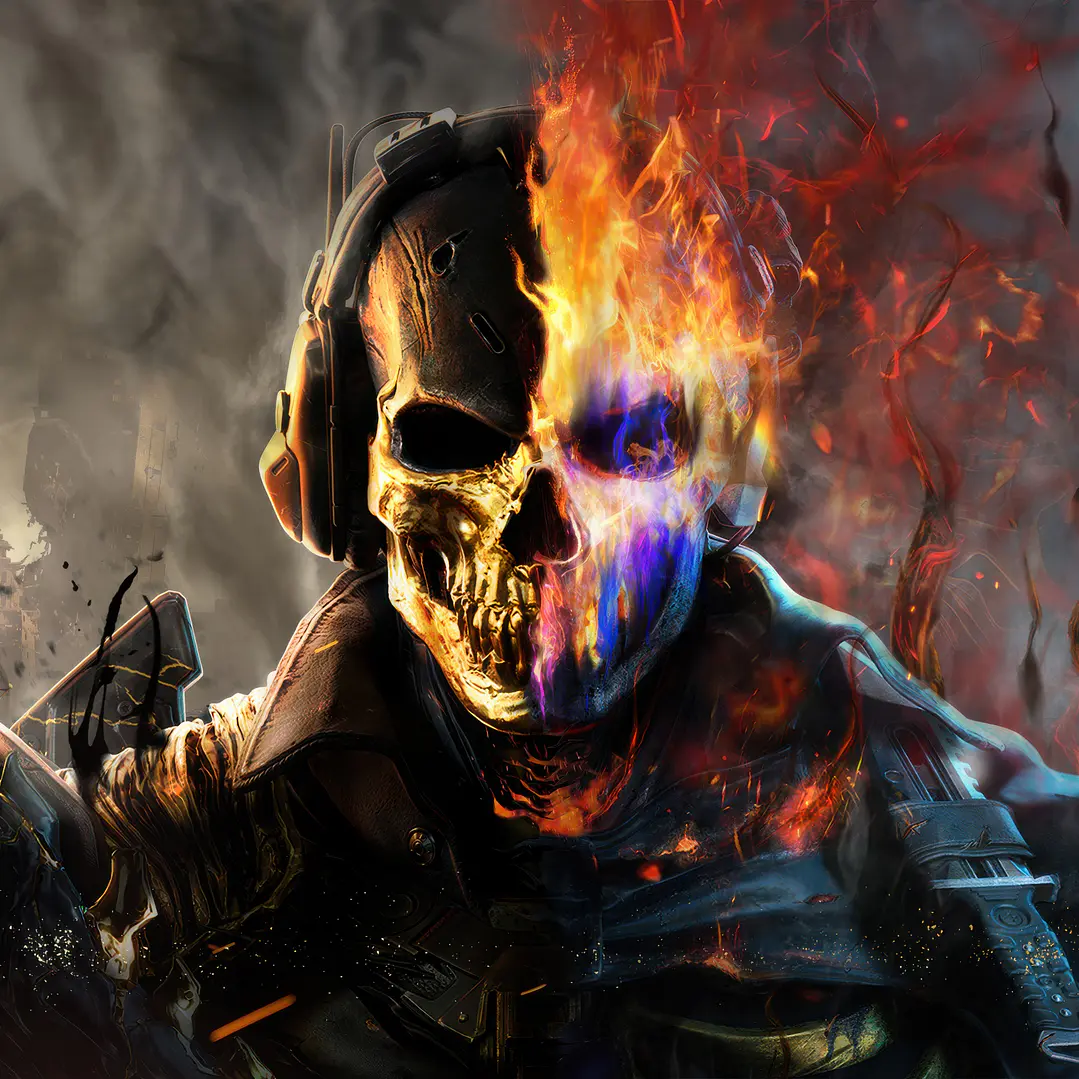Mouse Pad Gamer 300x700x4MM PERSONALIZADO GHOST DE CALL OF DUTY 1