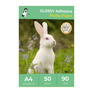 Papel Fotográfico adhesivo 90 gramos 