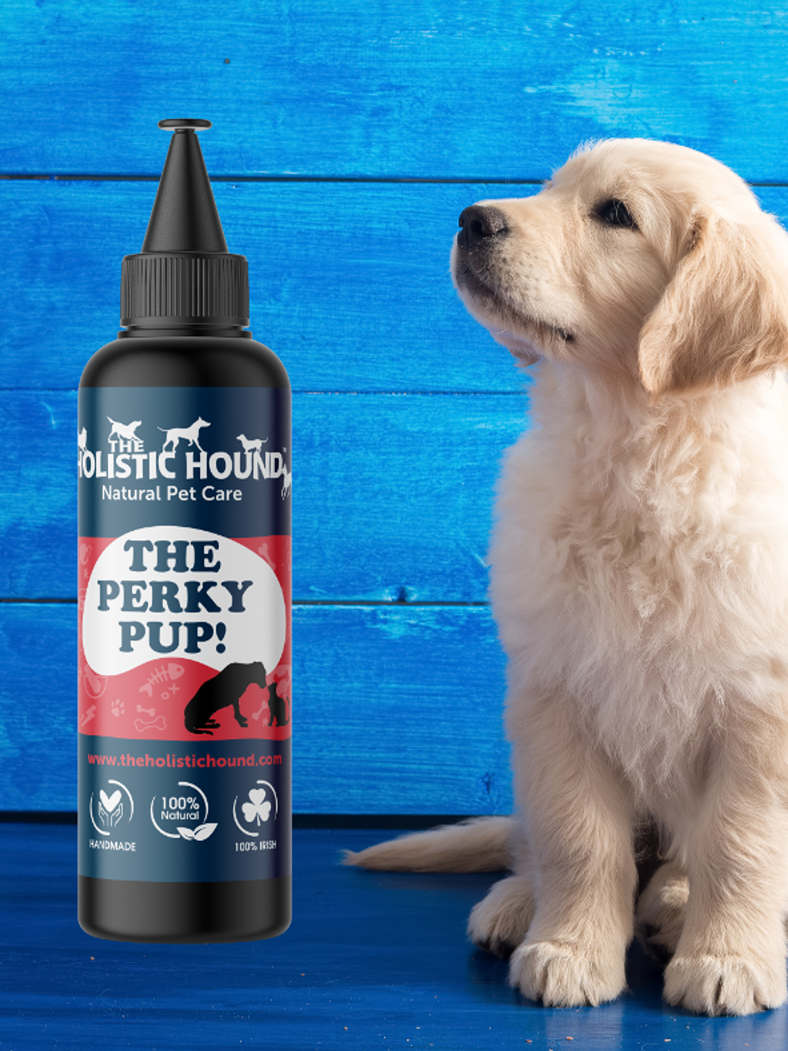 Aceite de pescado para perros - The Perky Pup 500 ml 1