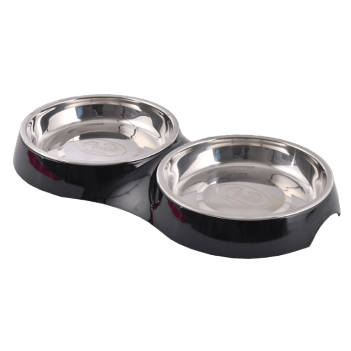 Plato de Gato Doble Sólido 2