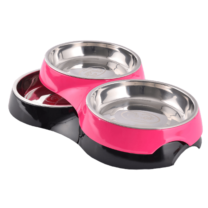 Plato de Gato Doble Sólido 4