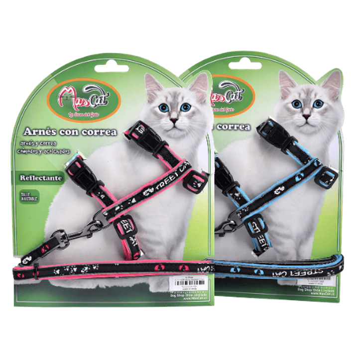 Arnés Acolchado Reflectante con Correa 1