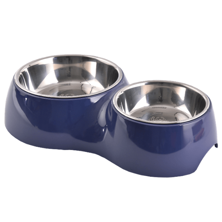 Plato Doble Comida-Agua 1