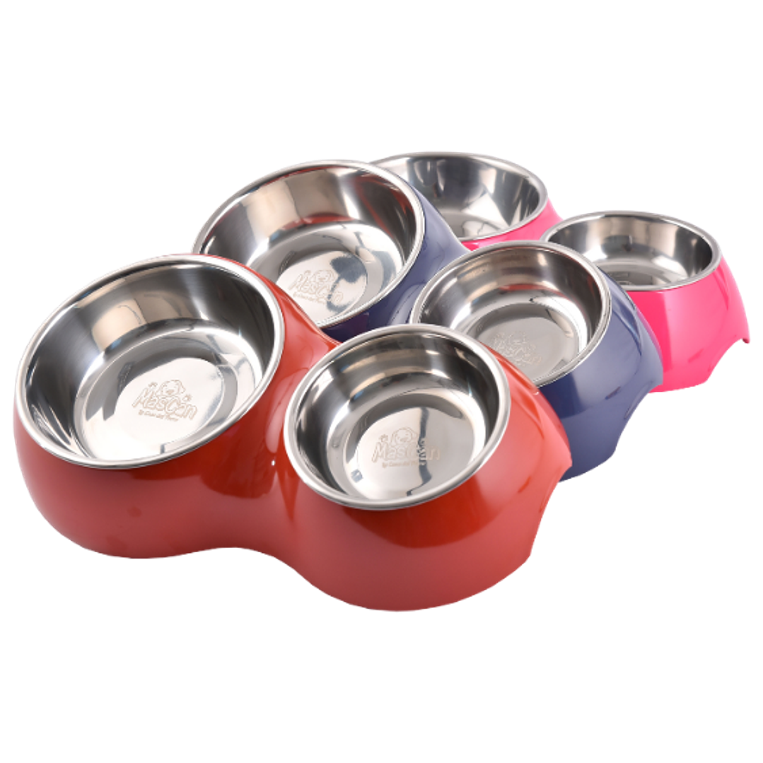 Plato Doble Comida-Agua 2