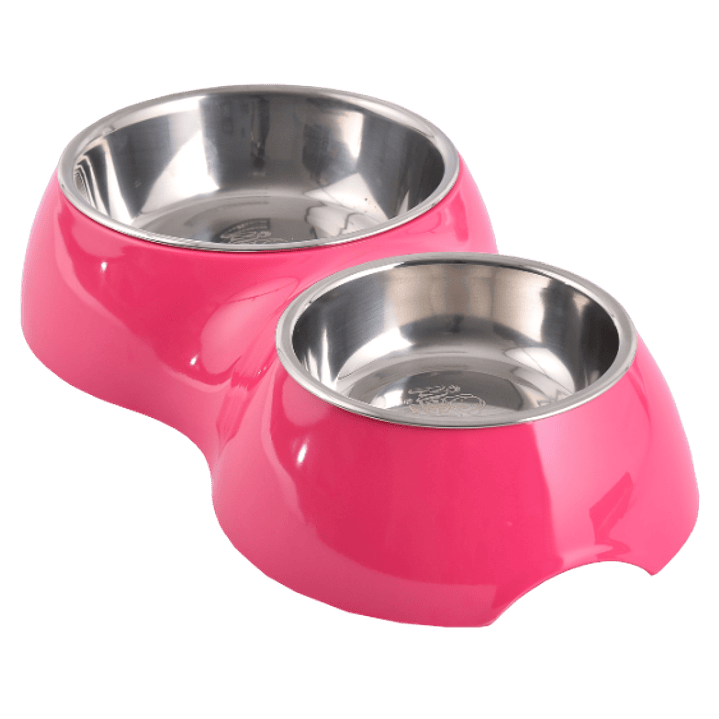 Plato Doble Comida-Agua 3