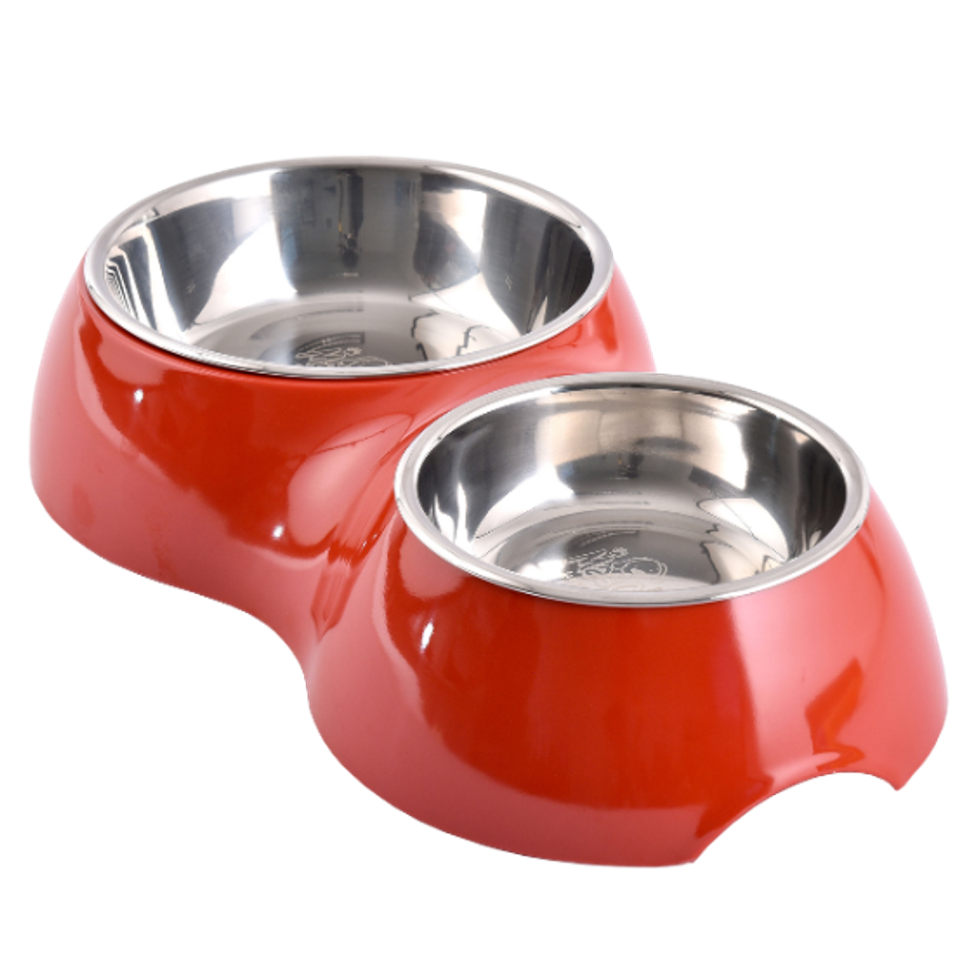 Plato Doble Comida-Agua 4