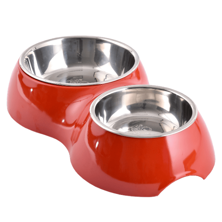 Plato Doble Comida-Agua 4